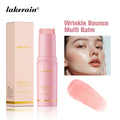 Pink Multifunctional Moisturizing Cream Stick for Face and Lips